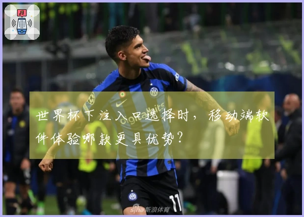 世界杯下注入口选择时，移动端软件体验哪款更具优势？