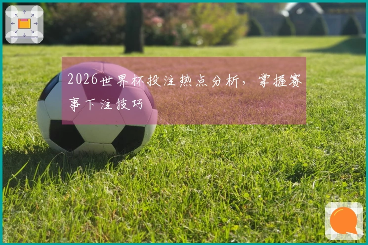 2026世界杯投注热点分析，掌握赛事下注技巧