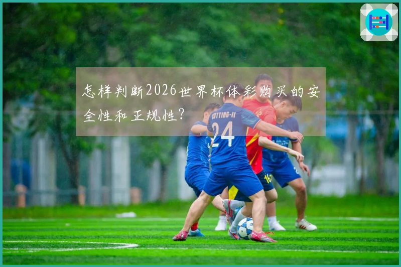 怎样判断2026世界杯体彩购买的安全性和正规性？