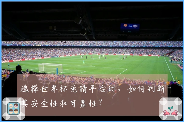 选择世界杯竞猜平台时，如何判断其安全性和可靠性？