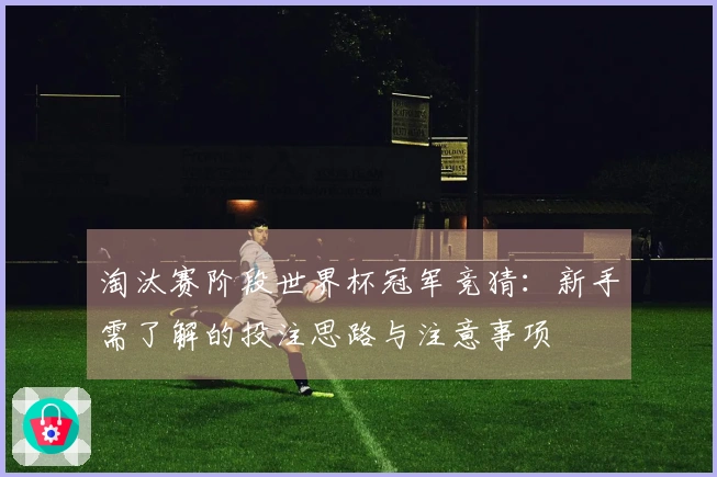 淘汰赛阶段世界杯冠军竞猜：新手需了解的投注思路与注意事项