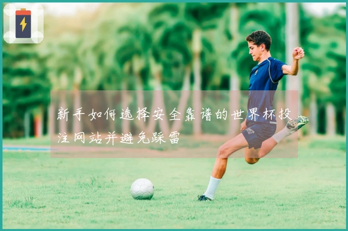 新手如何选择安全靠谱的世界杯投注网站并避免踩雷